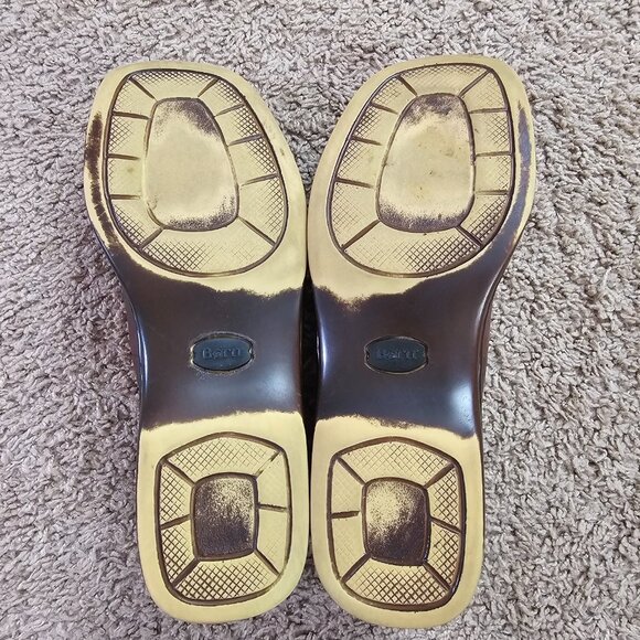 Born Tassel Loafers Mens 9 Brown Leather Slip On Dress Shoes B-6203 Handcrafted - Picture 8 of 10